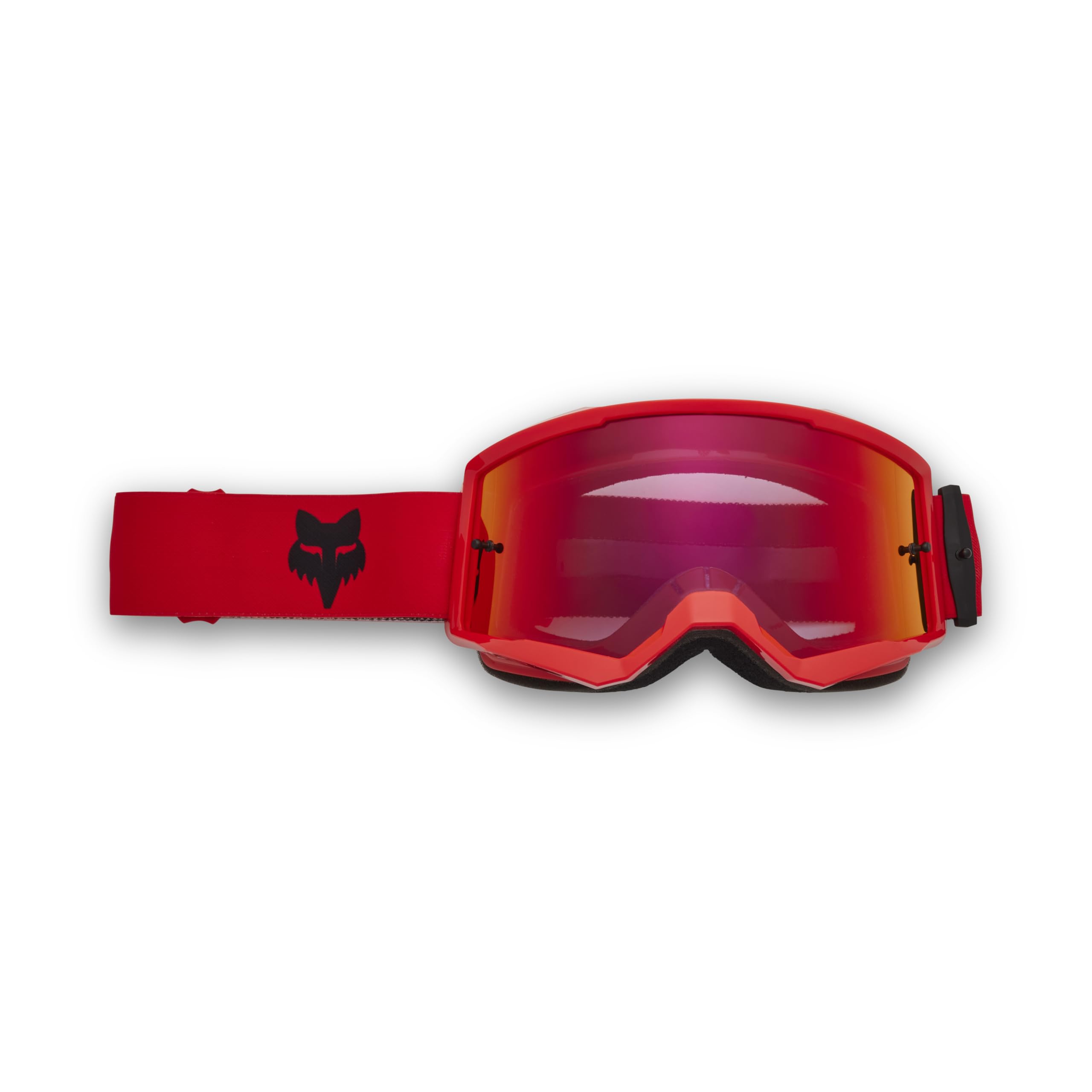 Fox Racing Unisex Main Core Motocross Dirt Bike Goggle, Tangerine, Spark, One Size