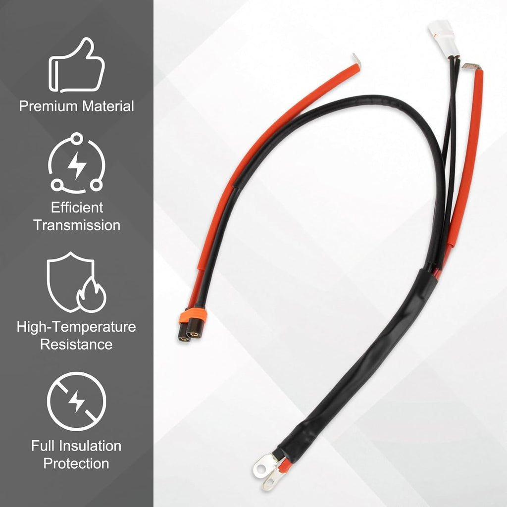 Main Battery Power Cable Cord for Sur Ron, PSLER Battery Cable Leads Wiring Harness for Sur-Ron LBX Light Bee X/S Electric Dirt Bike