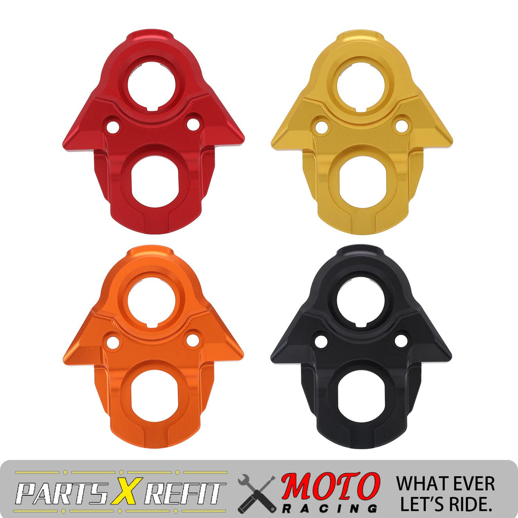 JFG RACING Ignition Key Switch Cover for Surron Light Bee,CNC Key Set Ignition Lock Cylinder Ring Cover Trim for Dirt Bike Sur Ron Light Bee X and S/X160/X260-Orange