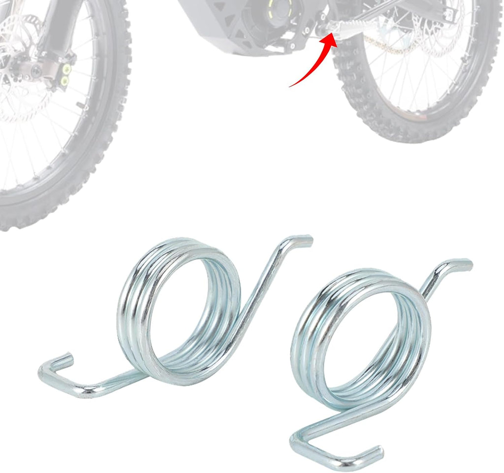 Dirt Bike Foot Pegs Springs for Surron Sur Ron LBX E-Ride Pro SS SR S Talaria Sting MX3/R MX4 Talaria XXX X260 X160,Left & Right,Stainless Steel