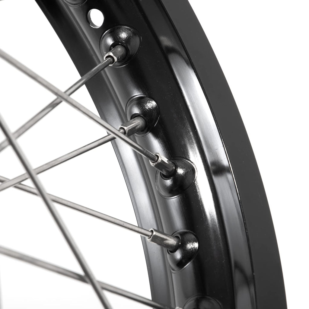 TOFR 17" Front Rear Spoke Wheels Rims Hubs Set for Surron Light Bee LBX Aluminum
