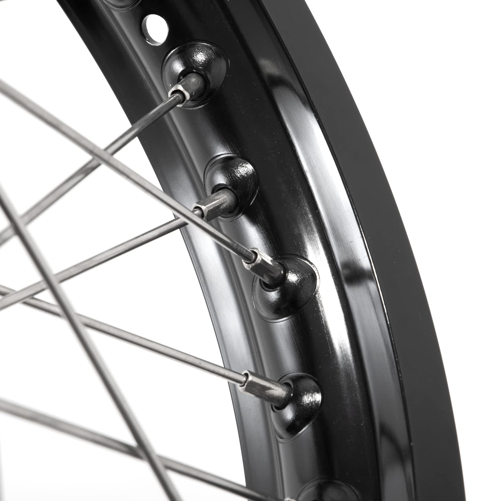 TOFR 17" Front Rear Spoke Wheels Rims Hubs Set for Surron Light Bee LBX Aluminum
