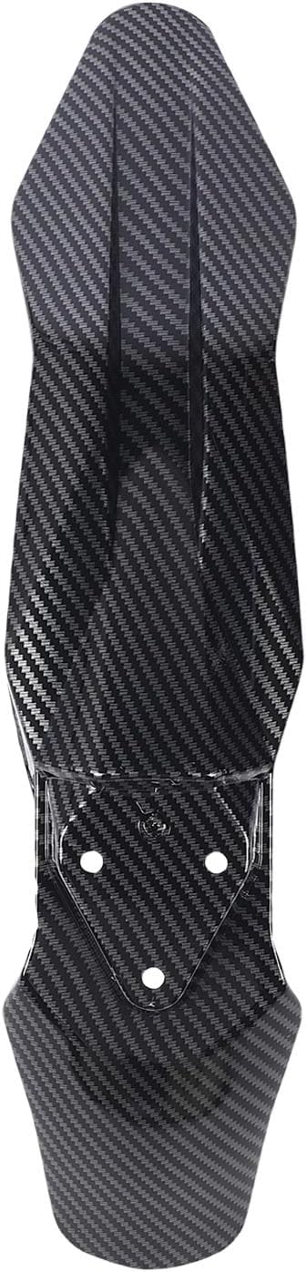 Pomya Motorcycle Front Mudguard, Carbon Fiber Style ABS Front Splash Guard Fender with Impact Proof Design Replacement for Talaria Sting X3 MX3 MX4