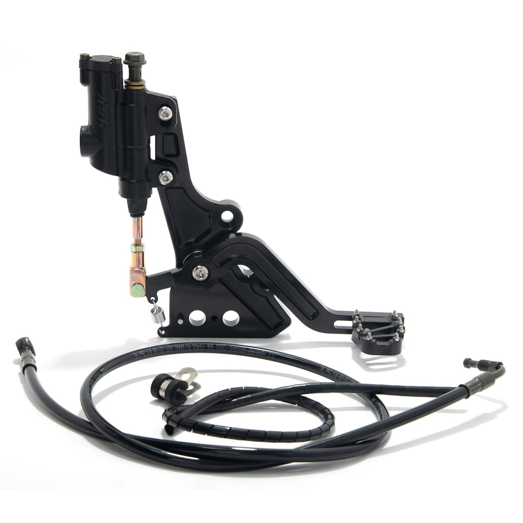 TOFR Hydraulic Rear Foot Brake Dual Caliper Bracket for Talaria Sting MX3 / R MX4 Mineral Oil Aluminum