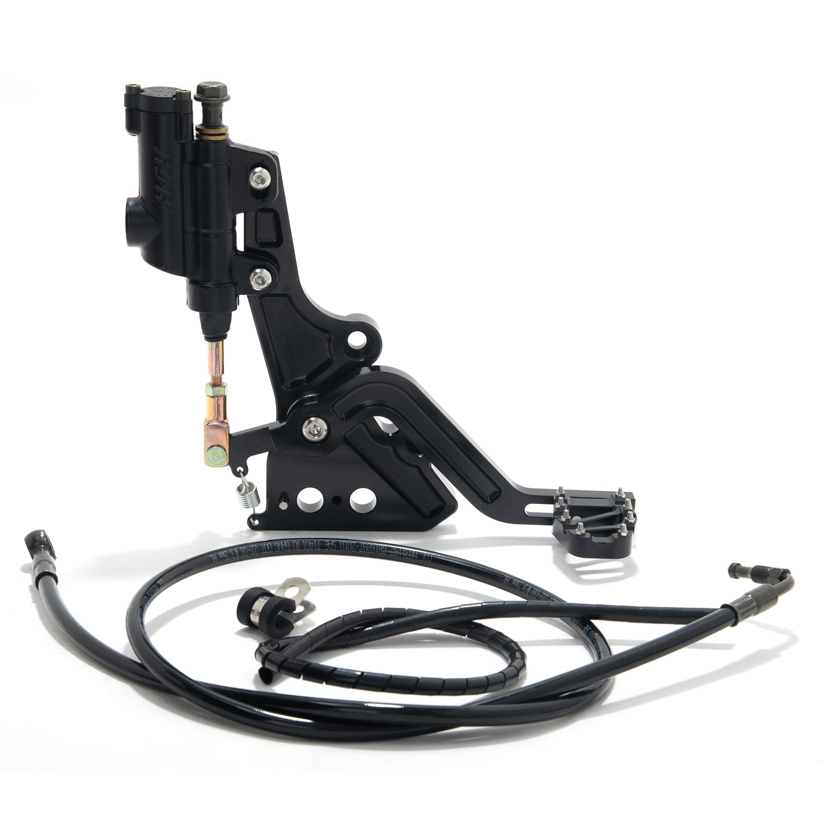 TOFR Hydraulic Rear Foot Brake Dual Caliper Bracket for Talaria Sting MX3 / R MX4 Mineral Oil Aluminum