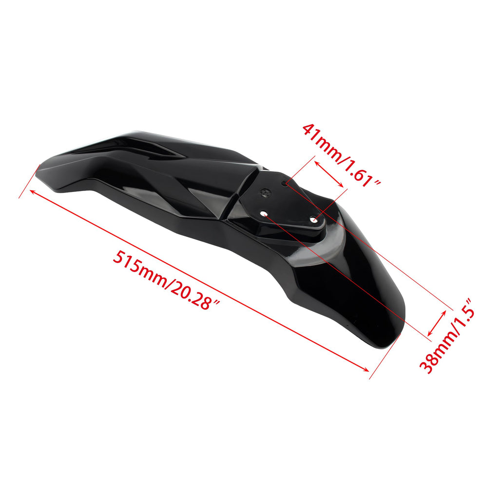 Short Rear Fender Protector,Talaria Rear Mudguard For MX3 MX4 Electric Dirt Bike EBike - Carbon Fiber