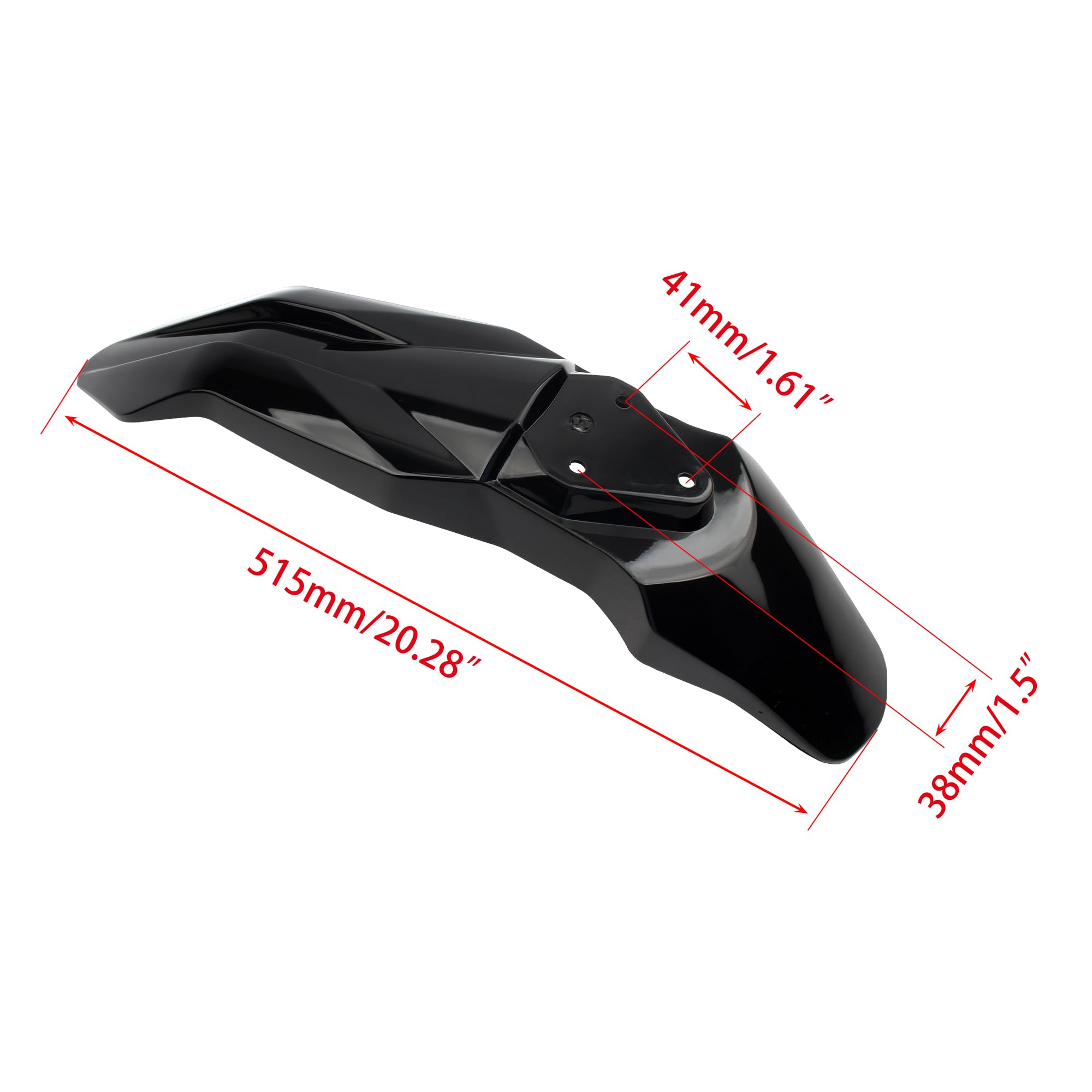 Short Rear Fender Protector,Talaria Rear Mudguard For MX3 MX4 Electric Dirt Bike EBike - Carbon Fiber
