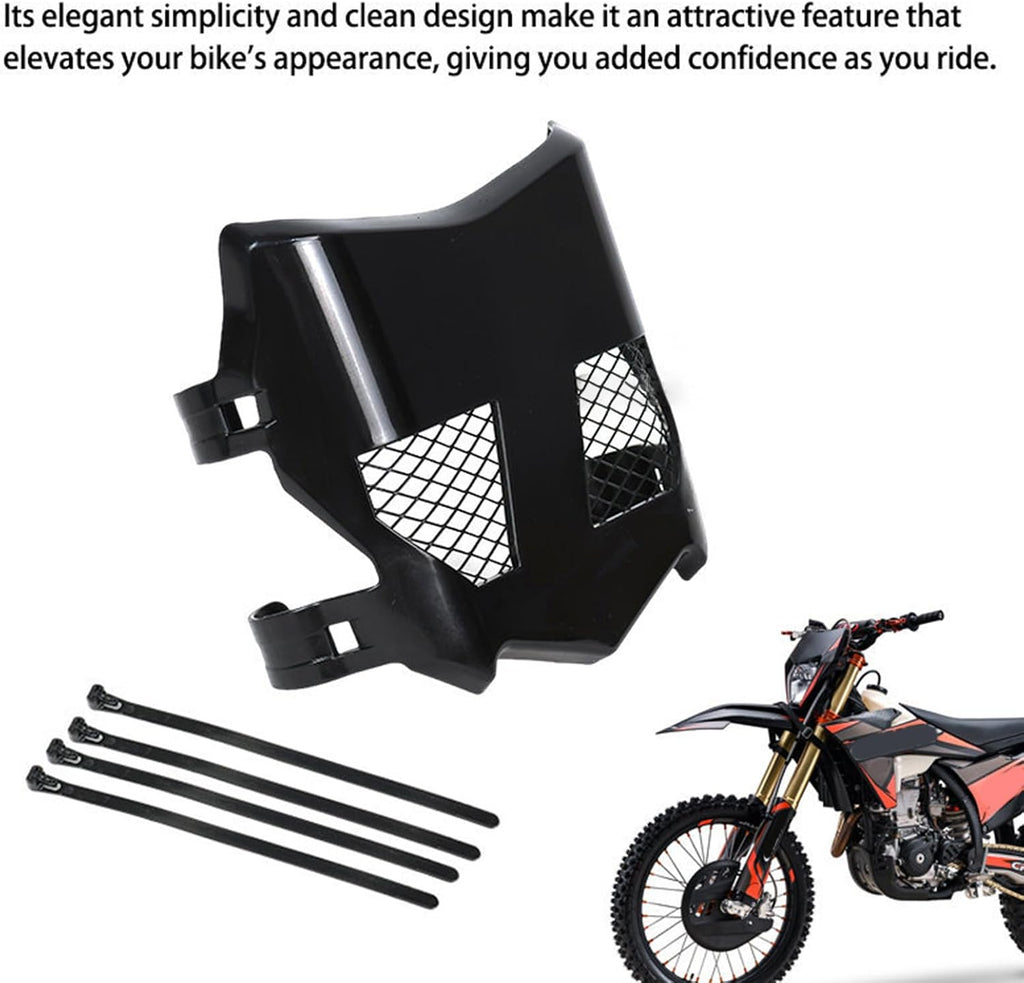 Talaria Sting Front Plate Fairing, Motorcycle Black Replacement Panel with Vented, Guard Piece for Bike Face Repair Garage Needs Talaria Sting Number Plate Bike Nose Panel Front Guard Cover