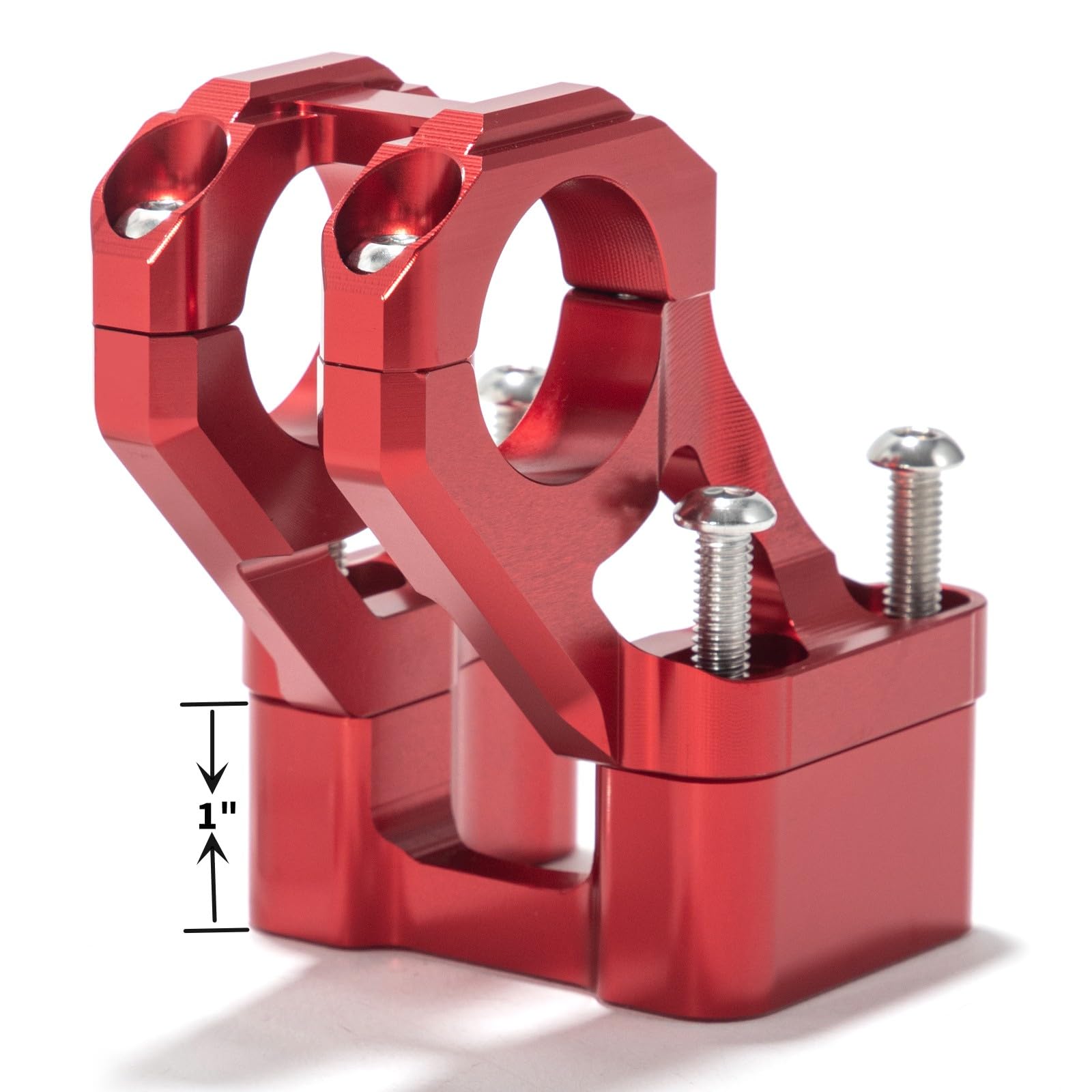 TOFR 1.5" Handlebar Risers for Sur-Ron Surron Light Bee X for Segway X260 for Talaria Sting MX3 / R MX4 for 79Bike Falcon M for E Ride Pro-SS for Rawrr Mantis X Pro