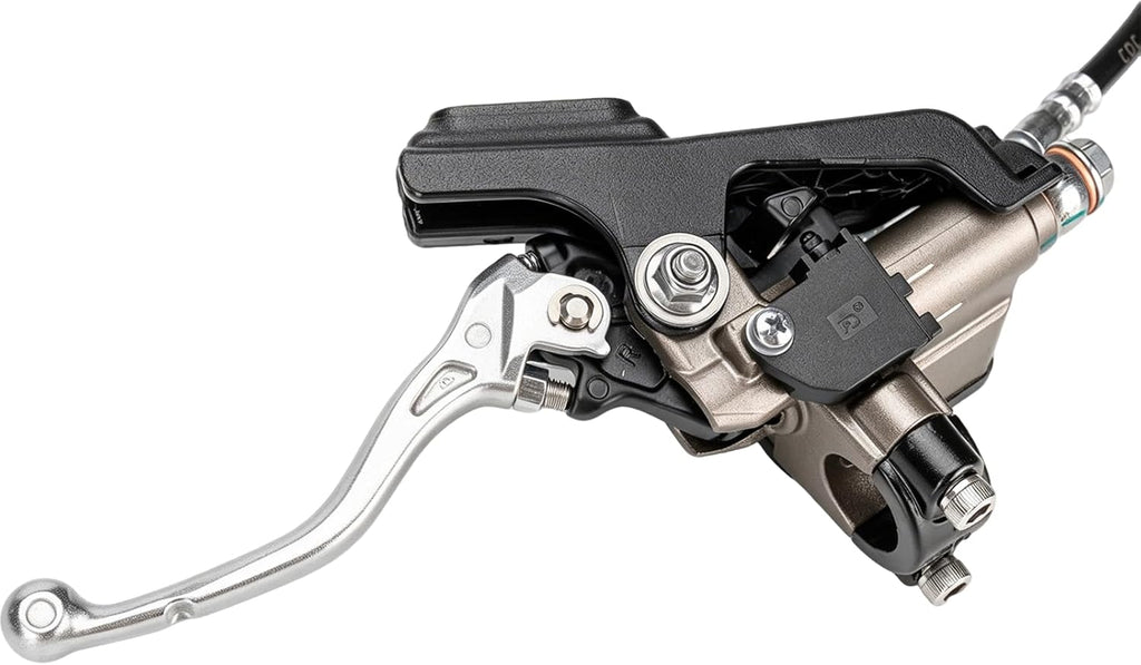 Front Brake Assembly for Surron Ultra Bee | Complete Front Brake Assembly Includes Lever, Handlebar Mount, Reservoir, Cable, Brake line, Caliper and Brake Pads