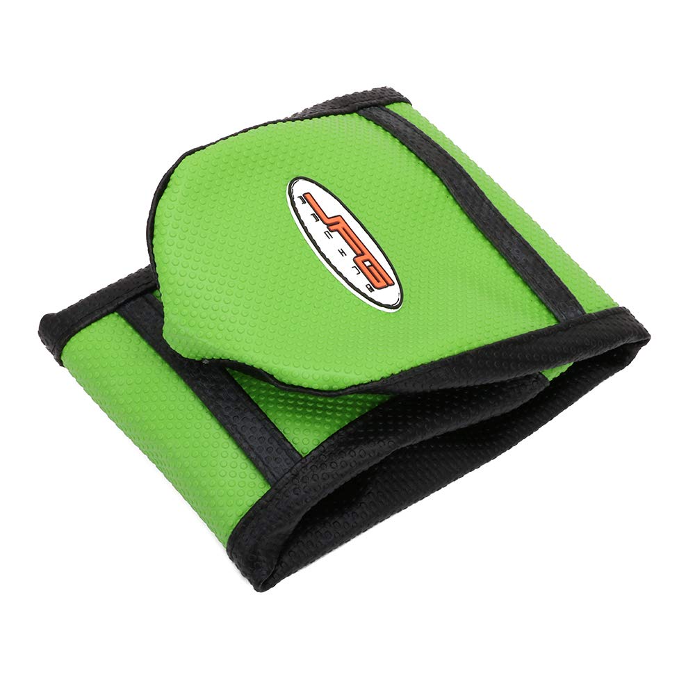 JFG Racing Dirt Bike Seat Cover,Motorcycle Cushion with Non-Slip Rubber Striped for KX65 2000-2024/KLX110 2002-2024 - Green