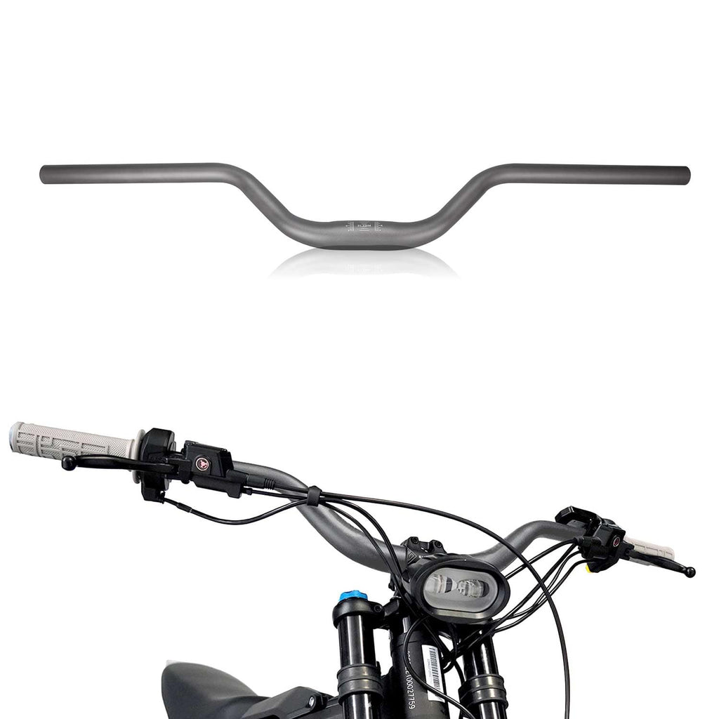 Motorcycle Heighten Handlebar 7/8" 22mm Handle Bar 4MM Thickness CNC for Surron Sur Ron LBX Talaria Sting MX3/R MX4 Talaria XXX E-Ride Pro SR S SS 2.0 3.0 Ventus One Rawrr Mantis Blue