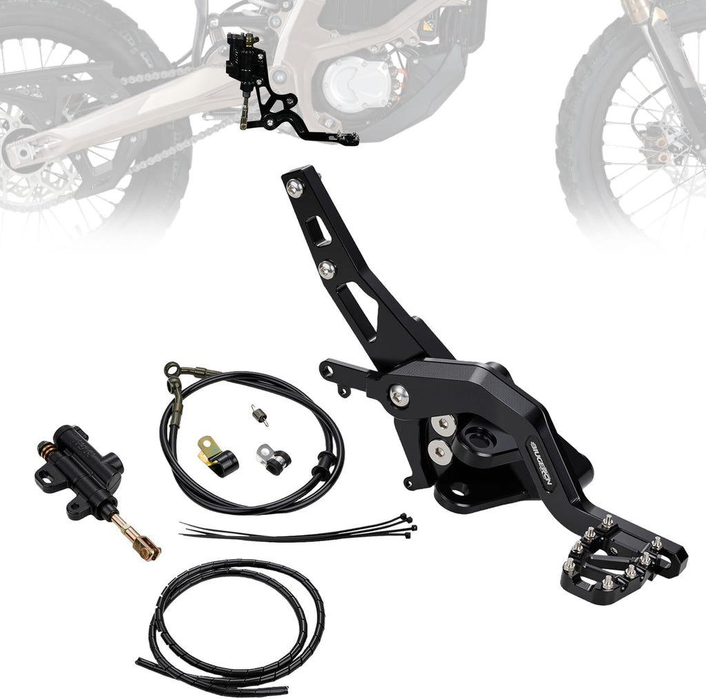 Dirt Bike Rear Foot Brake for Surron Ultra Bee,Aluminum alloy Ebike Rear Foot Brake CNC for Sur Ron Ultra Bee
