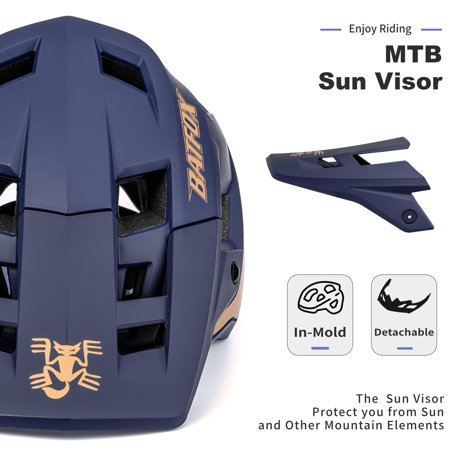 Bike Helmet,Mountain Bike Helmet Helmets for Men Women Adults Youth