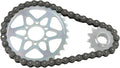 Drive Sprocket Chain Combo,Gear Chain Set for Surron Light Bee X,Segway X160/260,420 Chain 30 13 Tooth Rear Front Sprocket,Chain Sprocket Conversion Kit for Modified Dirt Bike and Replacement