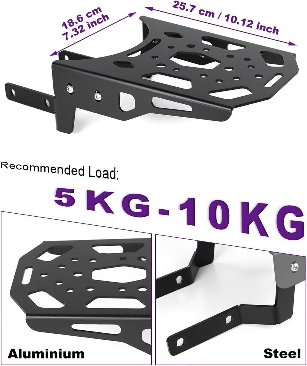 Rear Luggage Rack Fit for Talaria Sting MX3 /Talaria Sting R MX4 Rack | Rear Cargo Carrier Tail Storage Top Cargo Support Plate