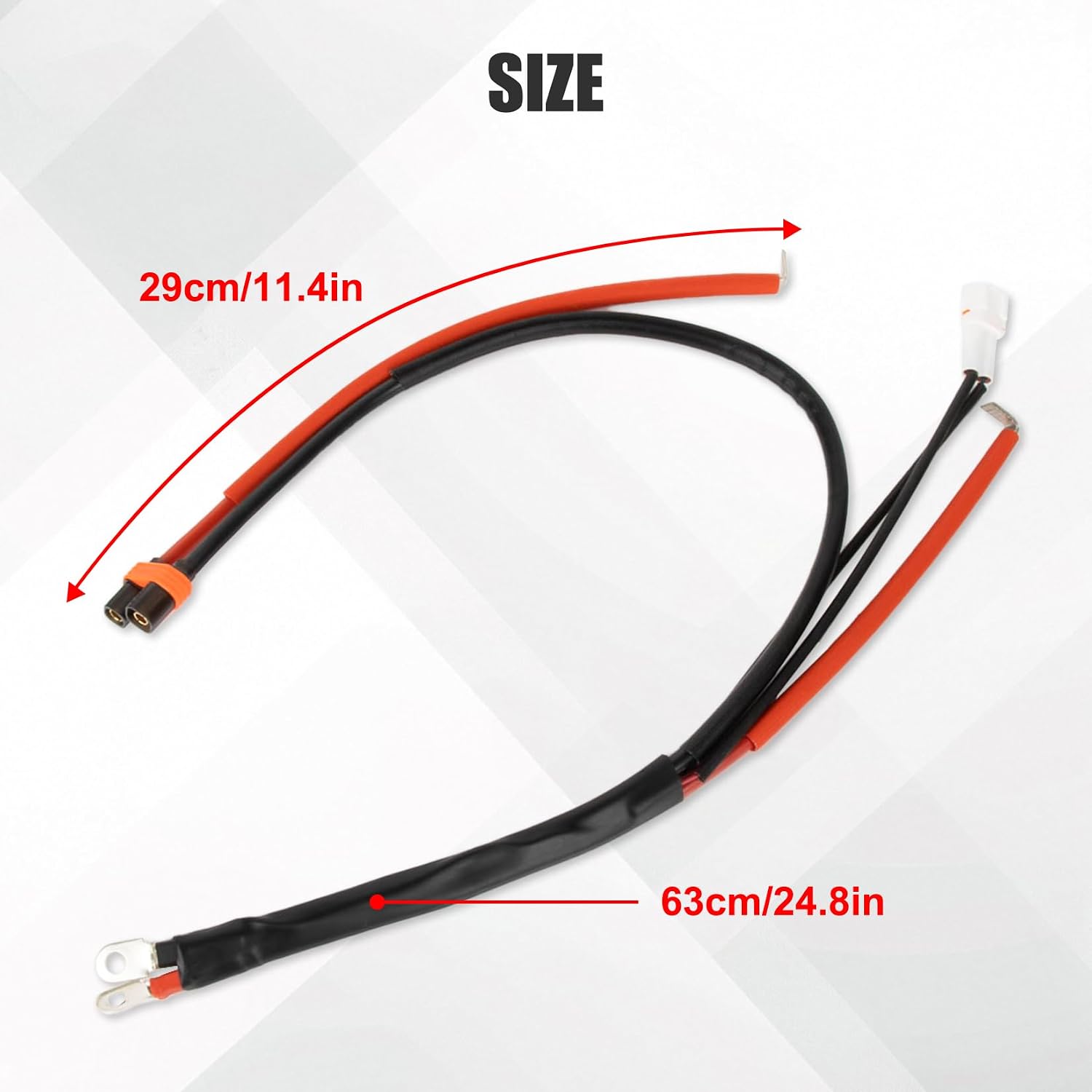 Main Battery Power Cable Cord for Sur Ron, PSLER Battery Cable Leads Wiring Harness for Sur-Ron LBX Light Bee X/S Electric Dirt Bike