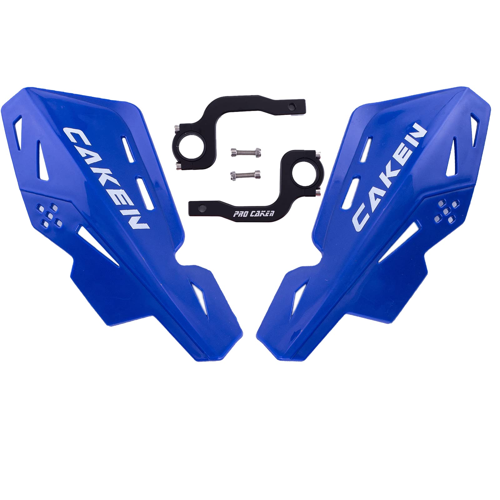 Universal 7/8" 22mm and 1 1/8" 28mm Handle Bar Hand Guards CNC Bracket for Dirt Bike Motocross ATV Scooter for CRF KLX KX LTR TRX SX SXF EXC XCW Grizzly Hawk 250 Bicycles-Red