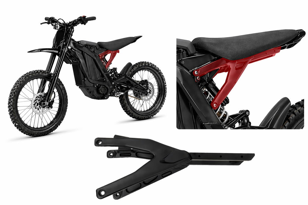 Rear Swingarm Compatible with Light Bee Frame Aluminum Alloy Replacement Frame Compatible with Surron Light Bee frame high strength aluminum alloy lbx rear swingarm lightbee x (Rear Swingarm)