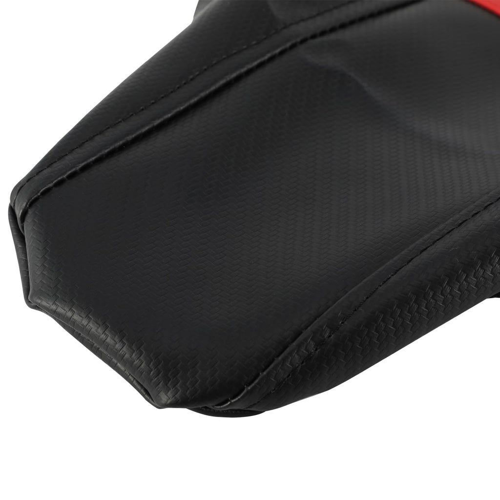 Ribbed Dirt Bike Seat Cover Gripper Soft for CRF 110 125F CRF110F CRF125F 2023 2024 2025 Pit Bike Non-Slip Surface Protector Black