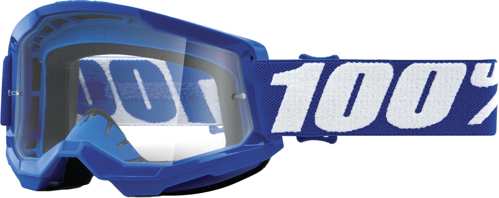 100% Strata 2 Sand Motocross & Mountain Bike Goggles - MX and MTB Racing Protective Eyewear