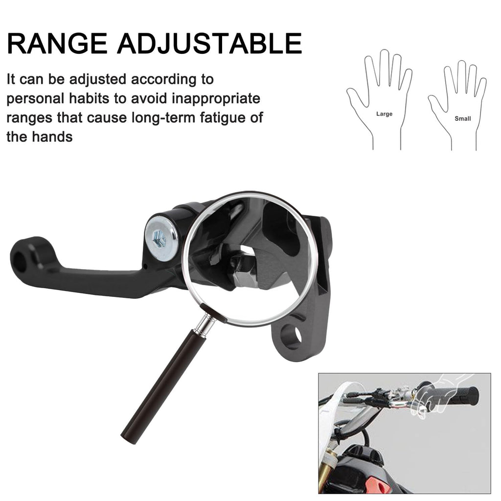 Brake Clutch Levers for KLX 110 KLX110 2002-2025 KLX110L 2010-2025 Dirt Pit Bike Adjustable CNC Lever Pivot Set Secure Vibrant Anodized Green
