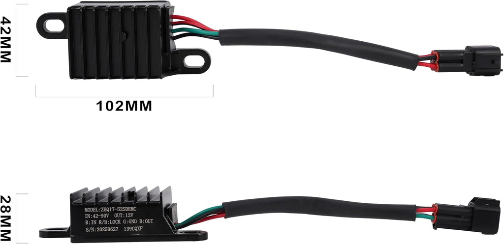 CHANGCHENG 12V Converter DC for Talaria OEM Aluminum Power Inverter with Energy Recovery for Talaria MX4 Electric Dirt Bike