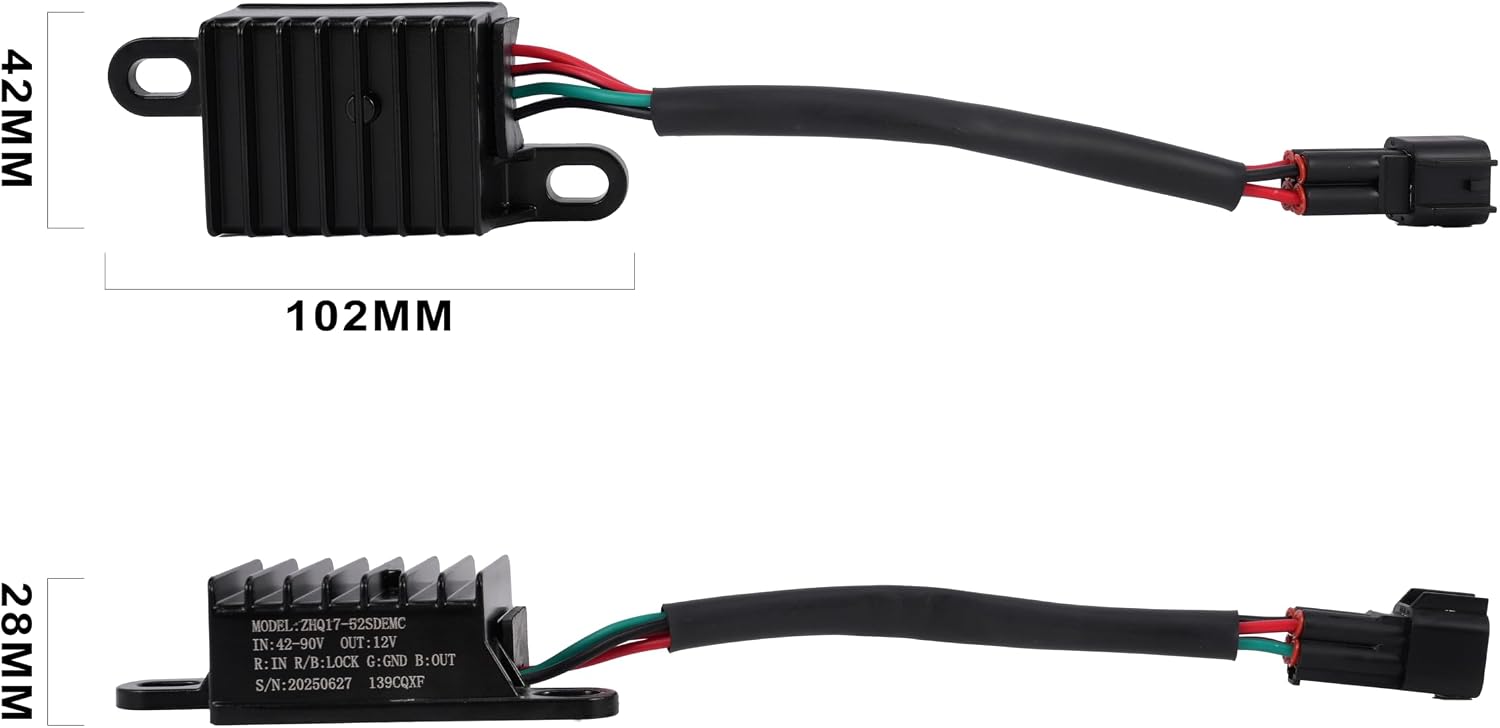 CHANGCHENG 12V Converter DC for Talaria OEM Aluminum Power Inverter with Energy Recovery for Talaria MX4 Electric Dirt Bike