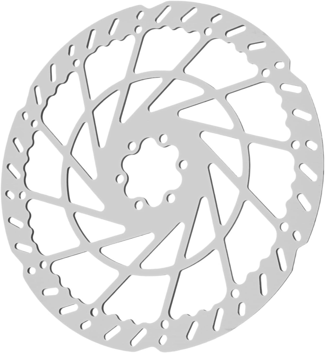 220mm Steel Disc Brake for Talaria MX3 X3 Light Bee, 6-Hole Mount E-Bike Brake for rotor, 2.3mm or 2.9mm Thick, Replacement Part for Electric Dirt Bikes(2.3mm)