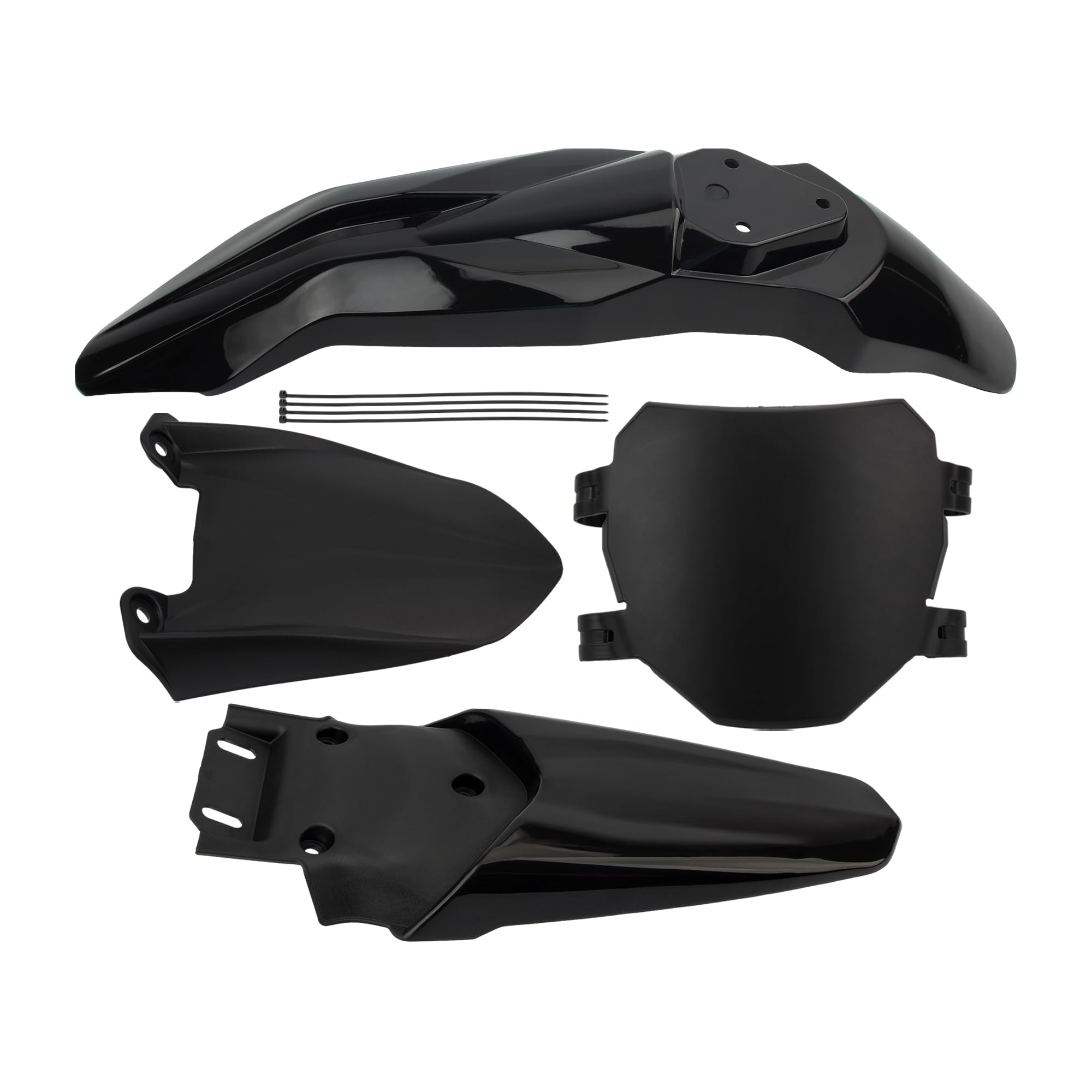 Short Rear Fender Protector,Talaria Rear Mudguard For MX3 MX4 Electric Dirt Bike EBike - Carbon Fiber