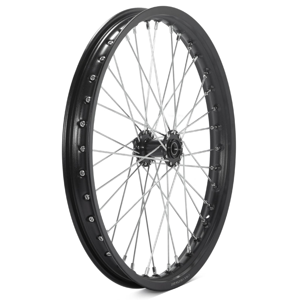TOFR 17" Front Rear Spoke Wheels Rims Hubs Set for Surron Light Bee LBX Aluminum