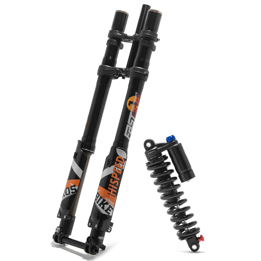 TOFR RST Rear Shock Absorber for Sur-Ron Light Bee X LBX, Talaria Sting, Segway X160 X260; Black; Compatible with UTV, ATV; Motorcycle Suspension