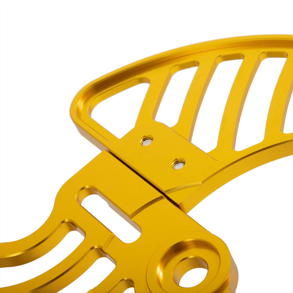 TOFR Dual Brake Caliper Mount Disc Protector for SUR-RON Light Bee X for Segway X160 X260 for Talaria XXX/Talaria Sting MX3 / R MX4 for Eride pro ss