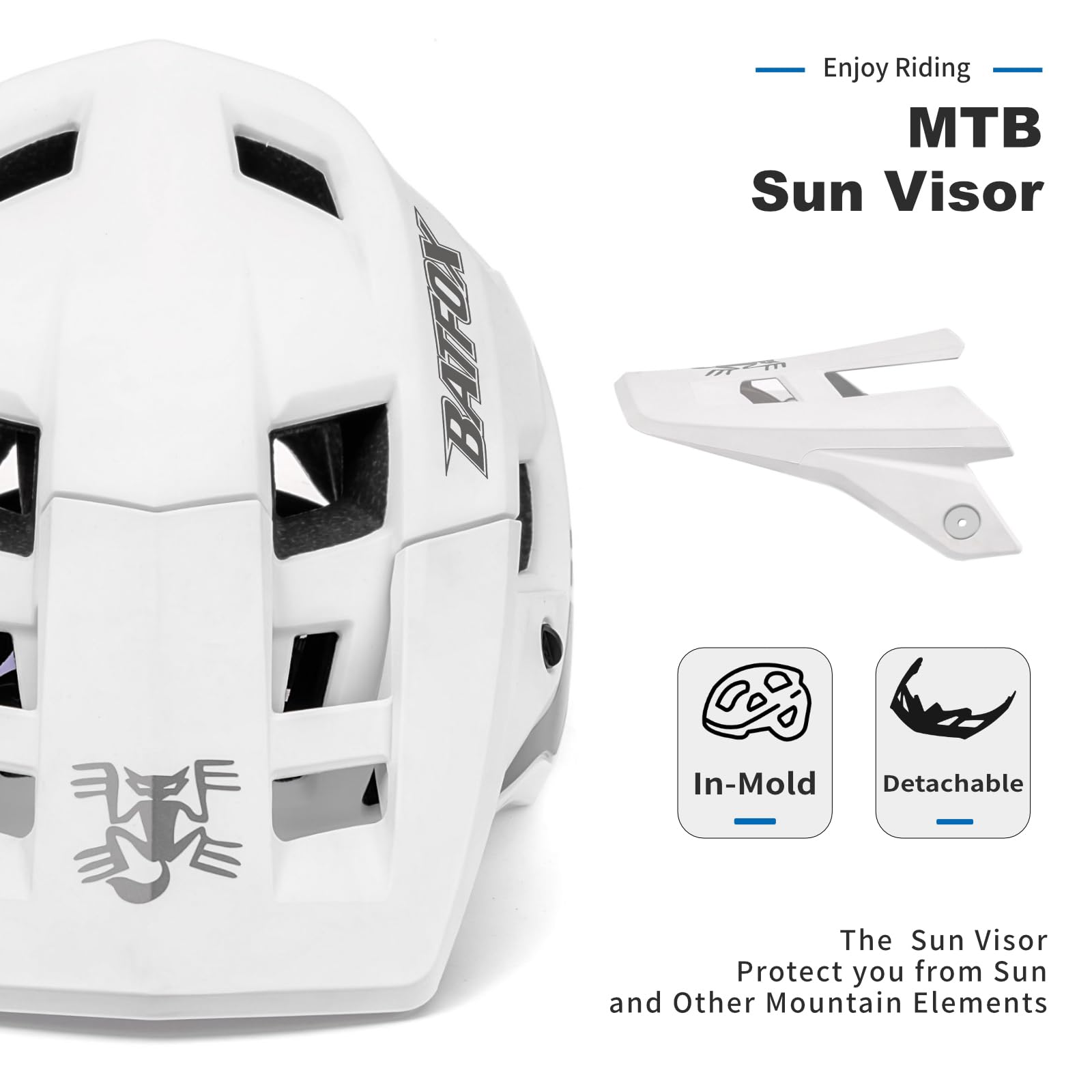 Bike Helmet,Mountain Bike Helmet Helmets for Men Women Adults Youth
