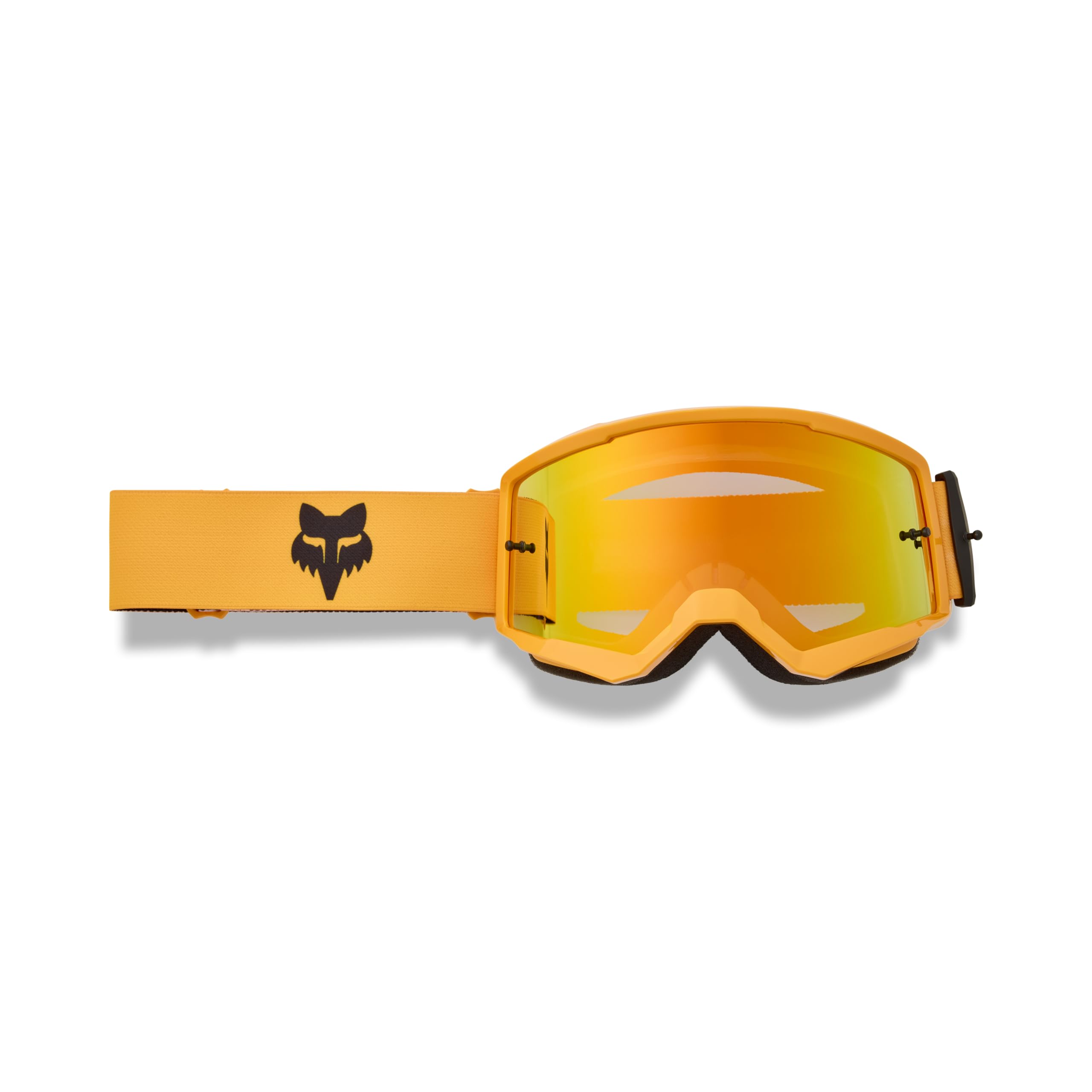 Fox Racing Unisex Main Core Motocross Dirt Bike Goggle, Tangerine, Spark, One Size