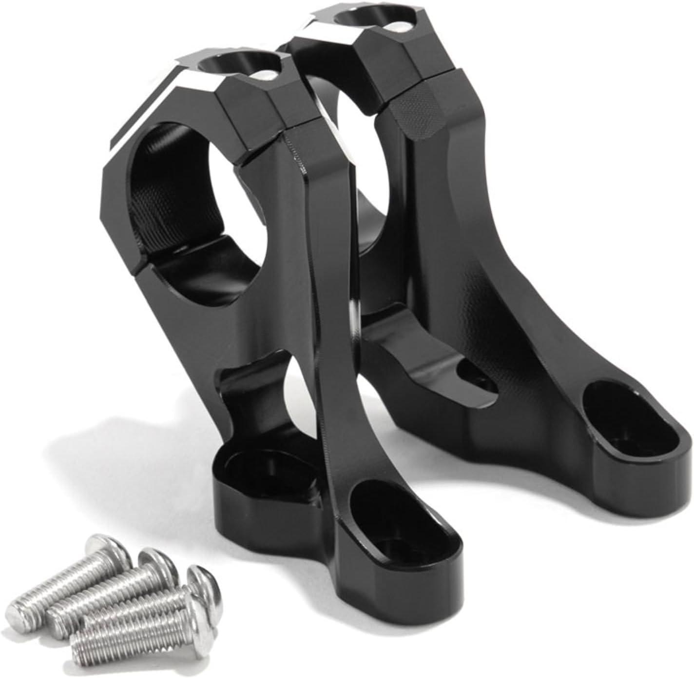 Front Handlebar Bracket for Surron Light Bee X/S/X160/X260 Dirtbike Off-Road Motorcycle Modification Aluminum Alloy Handlebar Faucet Bracket (Black)
