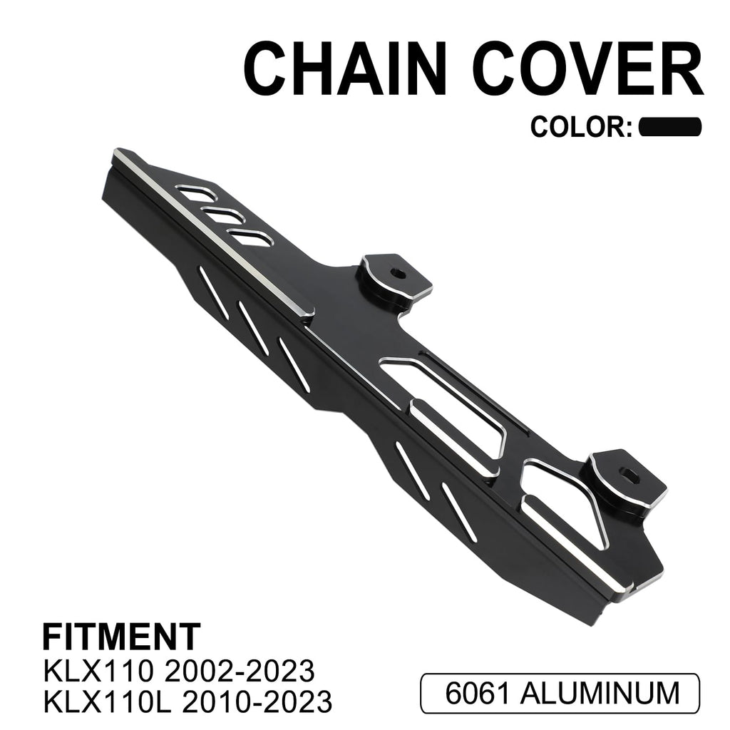 KLX 110 Chain Guard,Dirt Bike Chain Cover Protector CNC for KLX110 2002-2023 KLX110L 2010-2023 Green