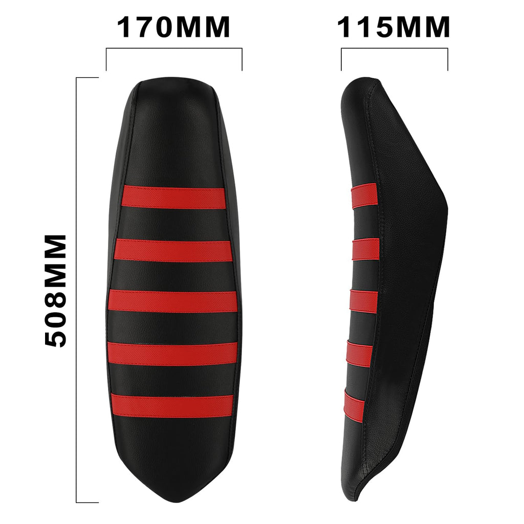 Dirt Bike Seat Cover Motorcycle Stripe Rubber Soft for Talaria Sting MX3/R MX4 MX5 PRO Electric Bike Ebike Purple