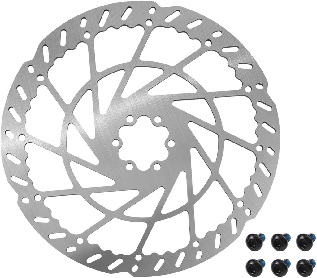 220mm Steel Disc Brake for Talaria MX3 X3 Light Bee, 6-Hole Mount E-Bike Brake for rotor, 2.3mm or 2.9mm Thick, Replacement Part for Electric Dirt Bikes(2.3mm)