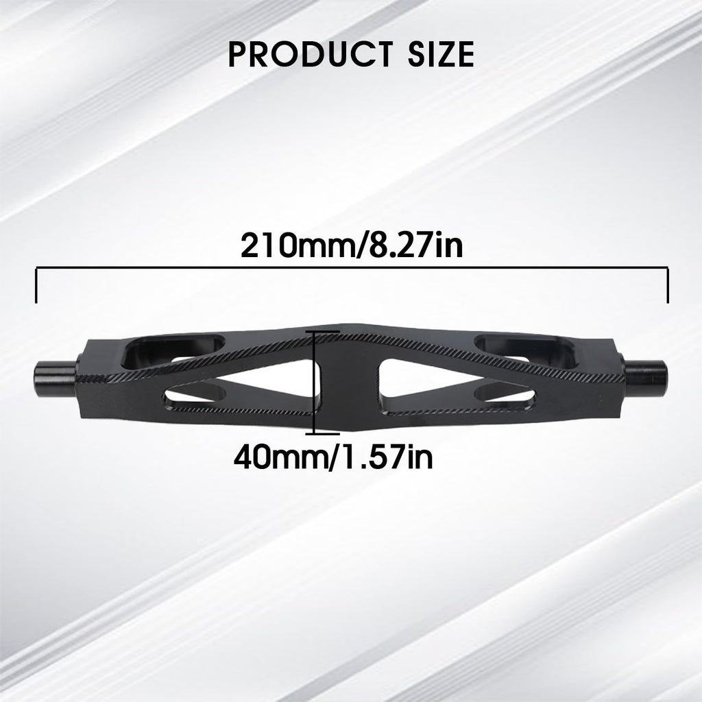 CHANGCHENG Motorcycle Foot Pegs Bracket Talaria Footpegs Holder Reinforced Lever Rest Bracket Support Brace for Talaria Sting MX3 MX4 MX5 Electric Dirt Bike Black