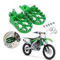 AnXin Dirt Bike Foot Pegs Motorcycle Footpegs Foot Pedals Rests CNC for KLX 110 KLX110 2002-2023 KLX110L 2010-2023 KX60 1998-2003 Pit Bike Black