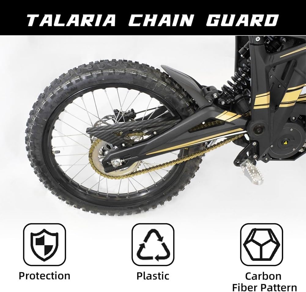 Motorcycle Chain Guards Chain Cover Protector for Talaria Sting X3 MX3 MX4 Accessories