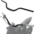 Motorcycle Handle Bars, PSLER Heighten Handlebars 7/8 22mm Handlebars 31.8mm Riser Handlebar for Sur Ron Light Bee X/S Segway X160/X260 Talaria Sting MX3 R MX4 Talaria XXX E-Ride Pro 79Bike (Black)