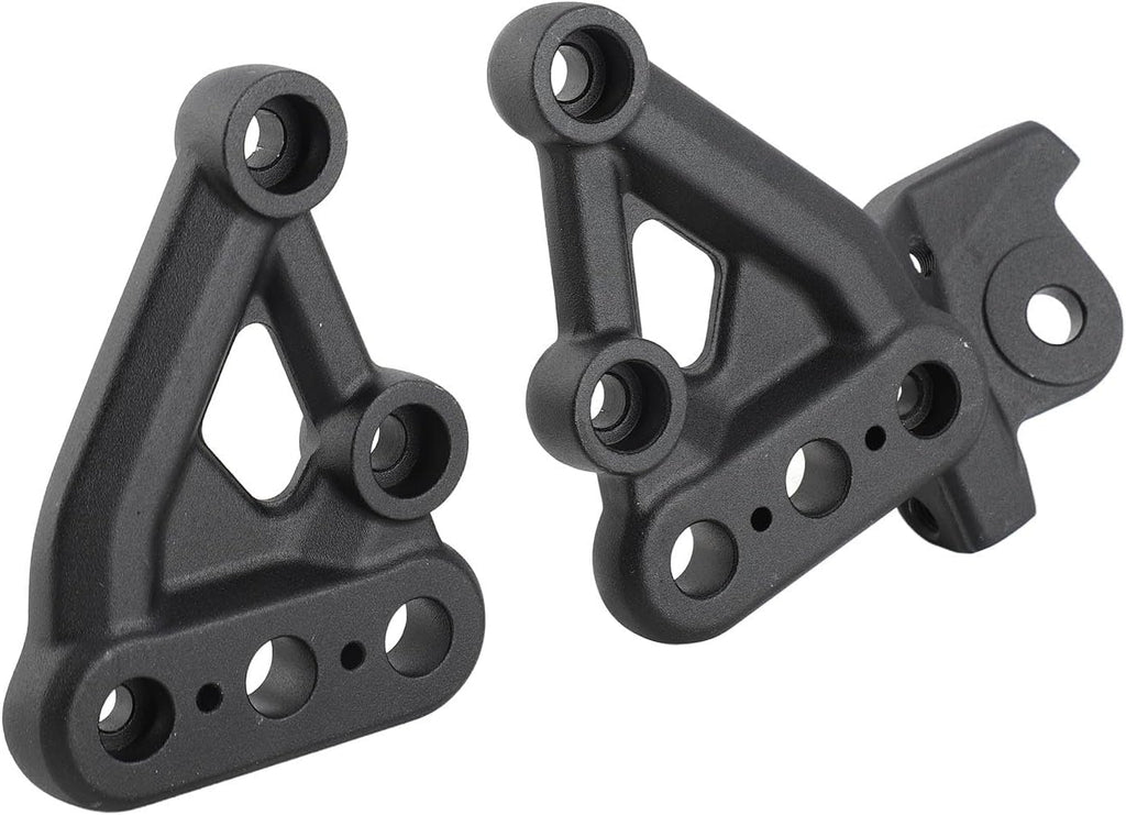 Foot Peg Brackets Replacement, Electric Dirt Bike CNC Motorcycle FootPeg Pedal Bracket Compatible with for Talaria Sting X3 MX3 MX4, Black