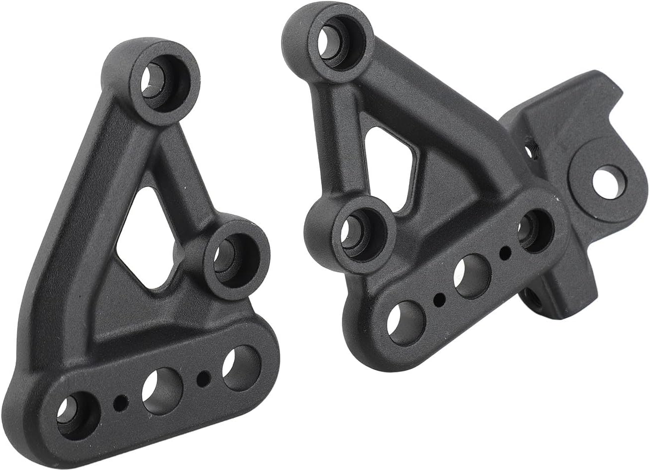 Foot Peg Brackets Replacement, Electric Dirt Bike CNC Motorcycle FootPeg Pedal Bracket Compatible with for Talaria Sting X3 MX3 MX4, Black