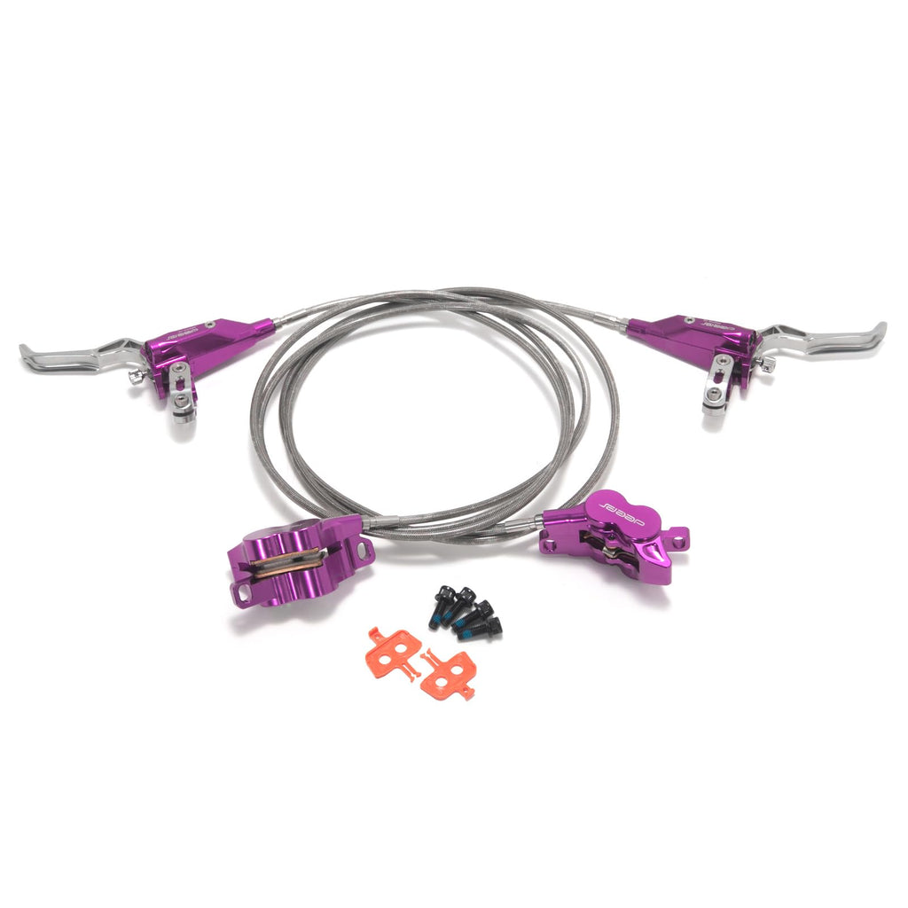 TOFR Upgraded Front Rear Brake Kit for Surron Light Bee X/Talaria XXX/Talaria Sting MX3 / R MX4 / Segway X160 X260 / 79Bike Falcon M/E Ride Pro-SS