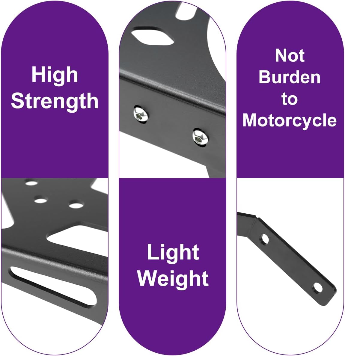 Rear Luggage Rack Fit for Talaria Sting MX3 /Talaria Sting R MX4 Rack | Rear Cargo Carrier Tail Storage Top Cargo Support Plate