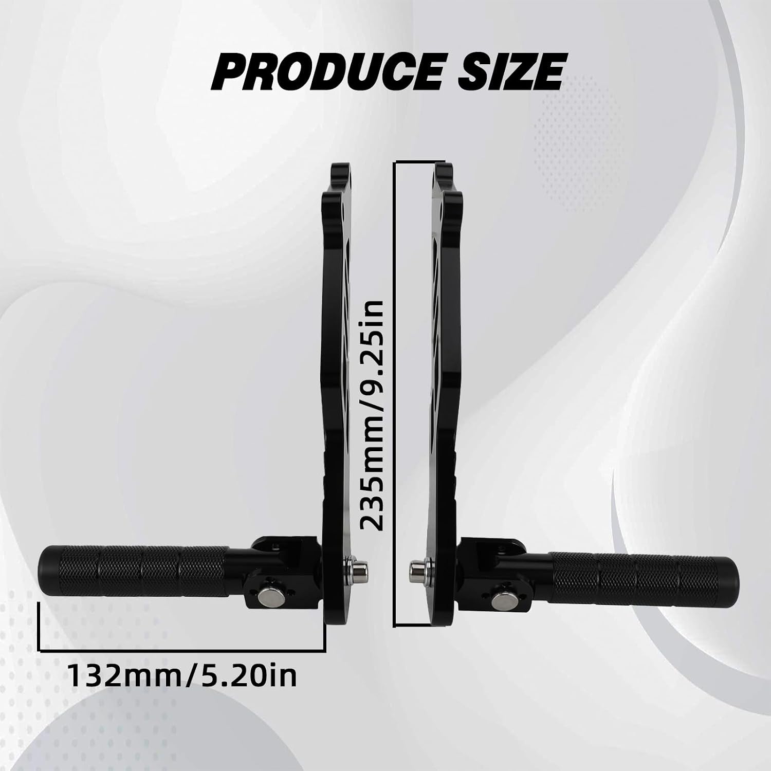 Dirt Bike Rear Foot Pegs for Talaria MX3/MX4/MX5，Passenger Pedal Bracket | CNC Aluminum Rest Footrests for Talaria MX3/MX4/MX5