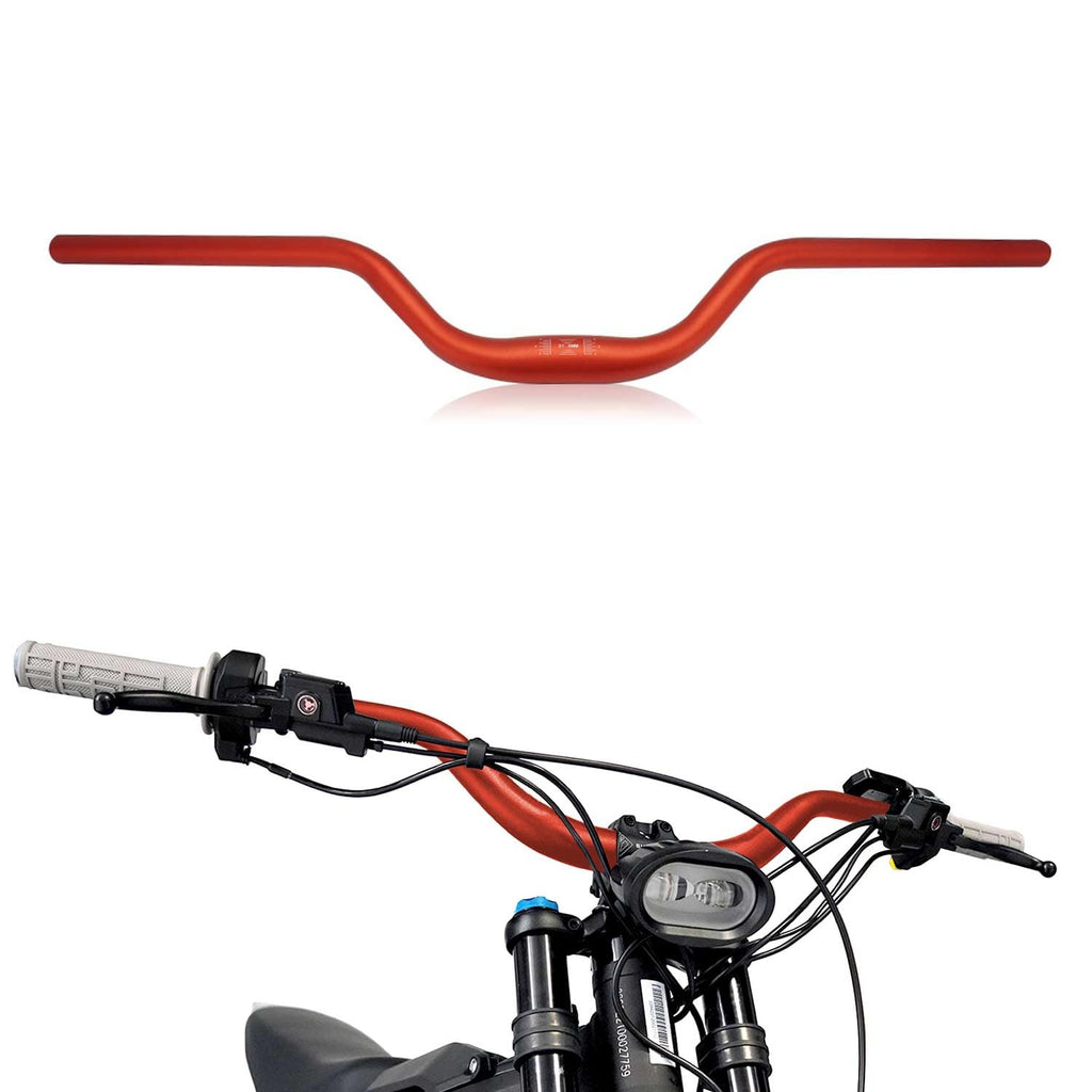 Motorcycle Heighten Handlebar 7/8" 22mm Handle Bar 4MM Thickness CNC for Surron Sur Ron LBX Talaria Sting MX3/R MX4 Talaria XXX E-Ride Pro SR S SS 2.0 3.0 Ventus One Rawrr Mantis Blue