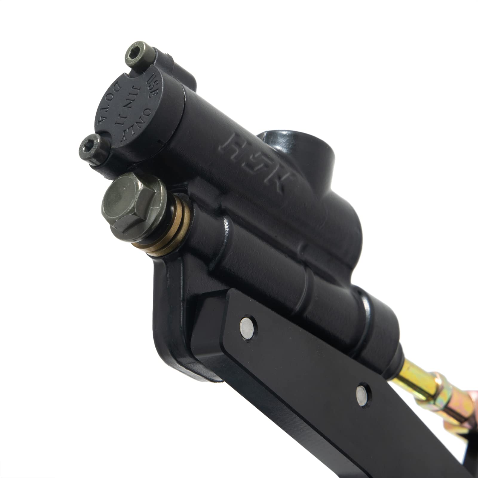 TOFR Hydraulic Rear Foot Brake Dual Caliper Bracket for Talaria Sting MX3 / R MX4 Mineral Oil Aluminum